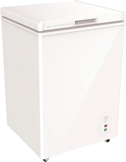 PYRAMIDEA CNG104 congélateur blanc - 100 L capacité de congélation - ouverture haute alimentation 230 volts - appareil de congélation domestique-Nestuphut