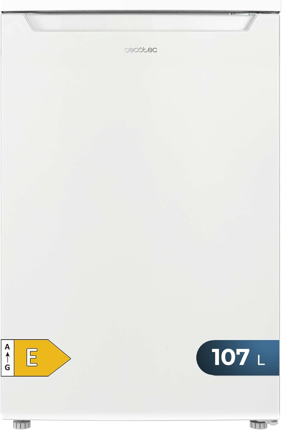 Cecotec Mini Réfrigérateur 107L Bolero CoolMarket TT White Pose Libre Compact Économie Énergie Classe E-Nestuphut
