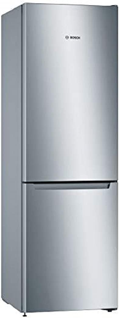 Bosch KGN36NLEA Série 2 réfrigérateur combiné inox argent - 302 L pose libre - largeur 60 cm hauteur 186 cm - 2 portes efficacité énergétique-Nestuphut