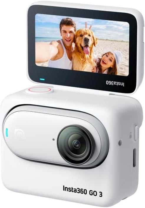 Caméra d'action Insta360 GO 3 64 Go - POV mains libres - Action Pod multifonction - stabilisation - étanche - WiFi Bluetooth-Nestuphut