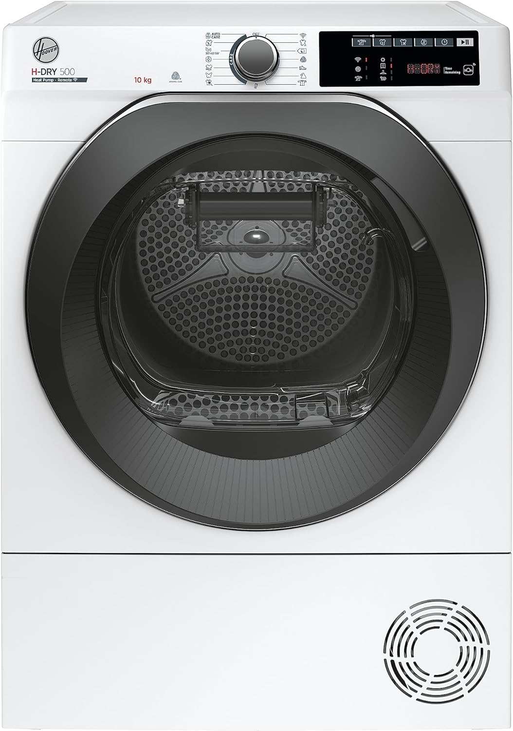 Hoover NDEH10A2TCBEXS sèche linge noir - 10 kg pompe à chaleur classe A triple plus - WiFi charge frontale - appareil 41,7 kg pour buanderie-Nestuphut