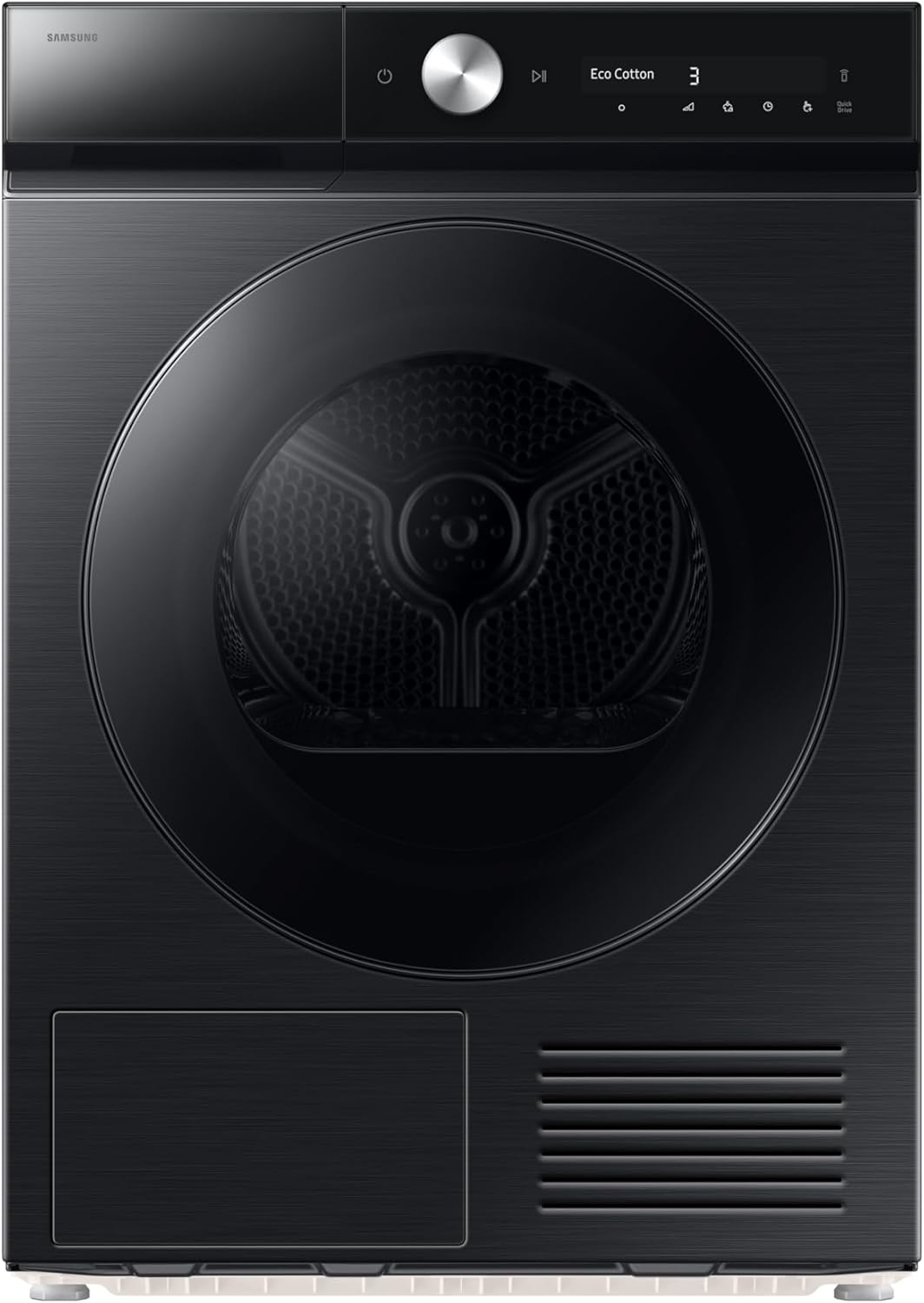 Samsung DV90DB8845GB Bespoke AI Silent Dry sèche linge noir - 9 kg charge frontale - acier allié inox plastique - 60 x 60 x 85 cm-Nestuphut