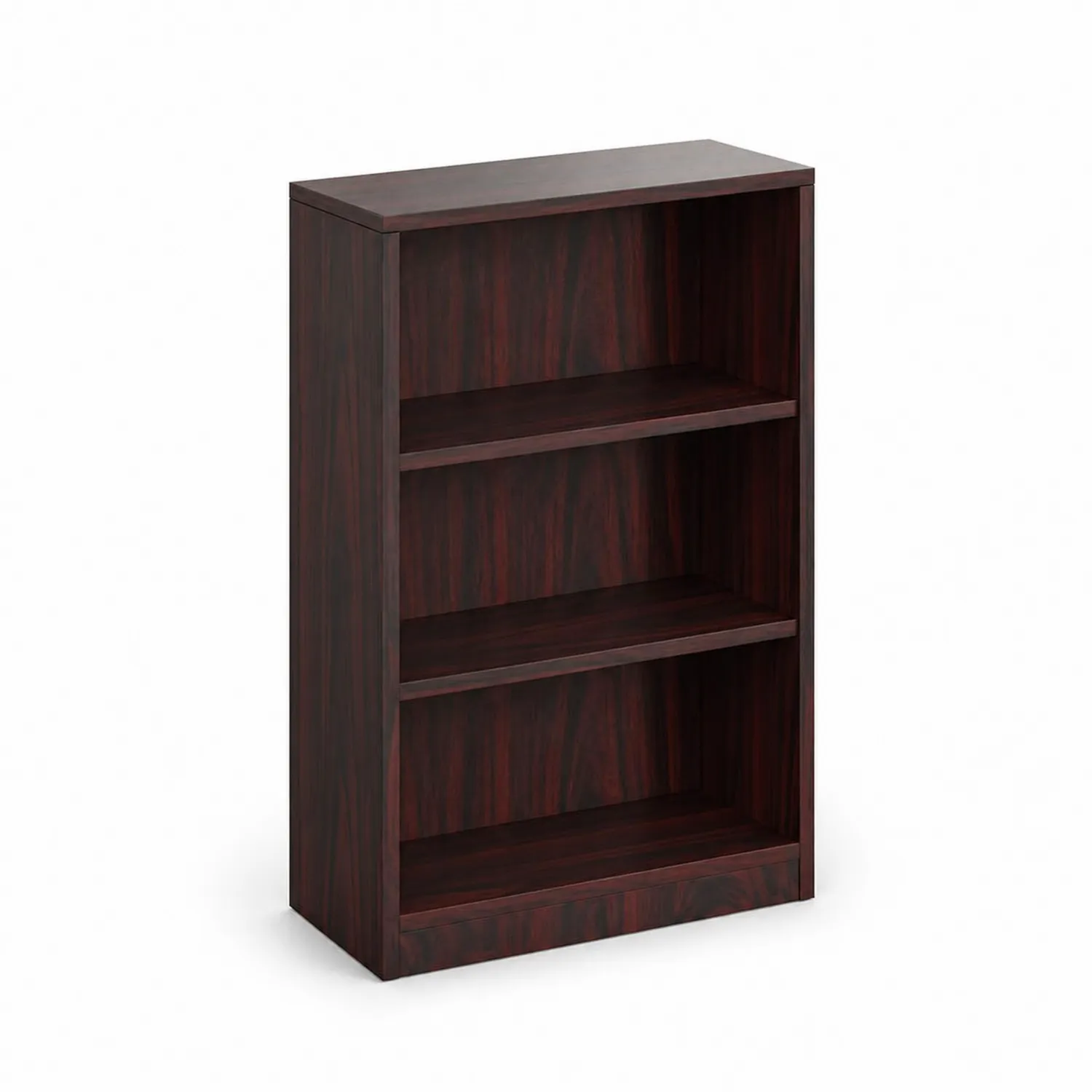 Estantería de Madera MDF con 3 Estantes Marrón-Solveronest