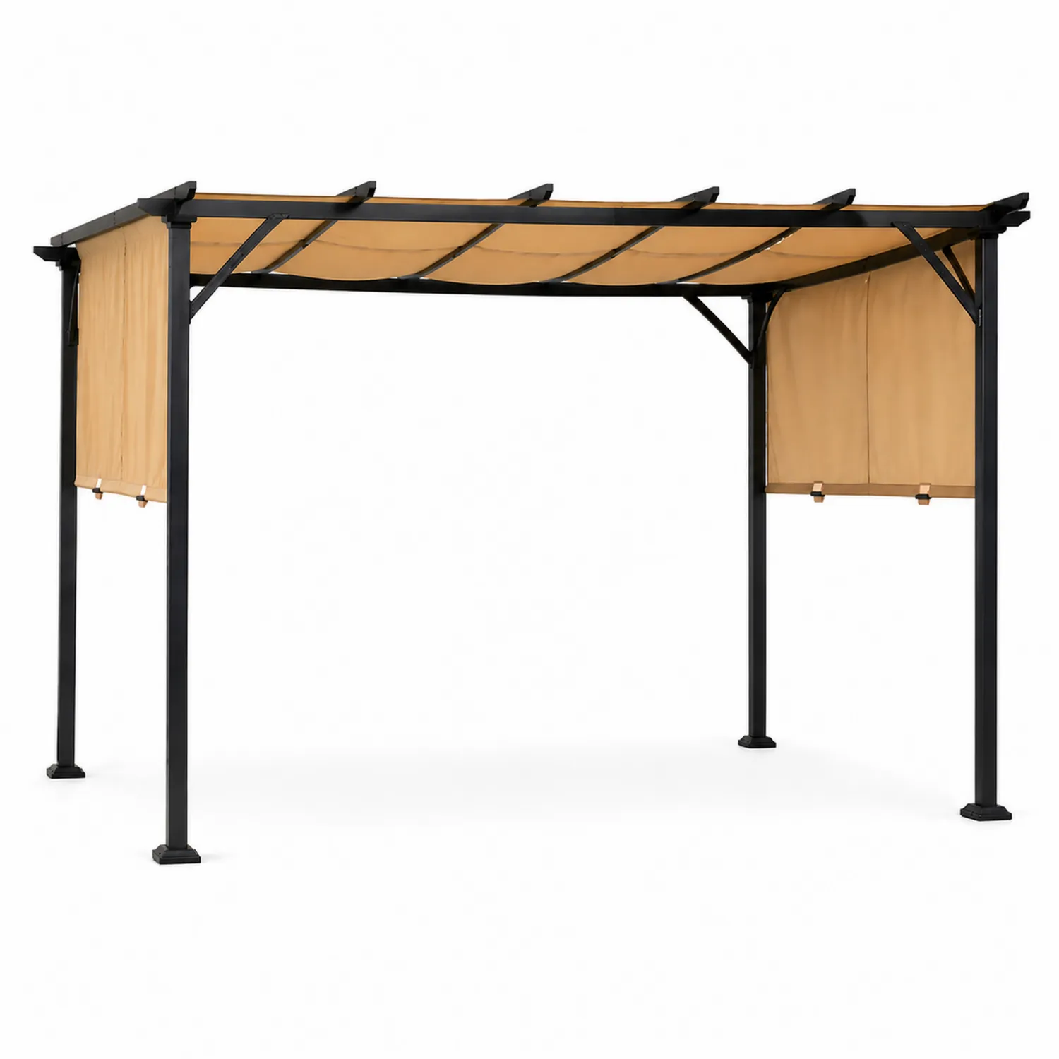 Pérgola de Aluminio 3x4 m Techo de Poliéster-Solveronest