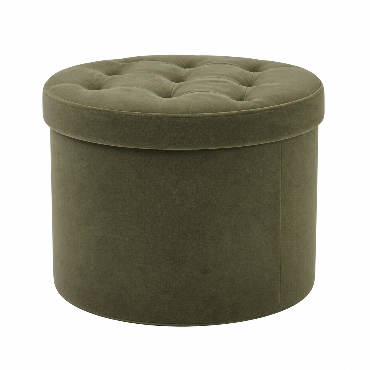Sitzbank mit Stauraum gepolstert Samt Grau rechteckig modern 76 cm-henvaro 
