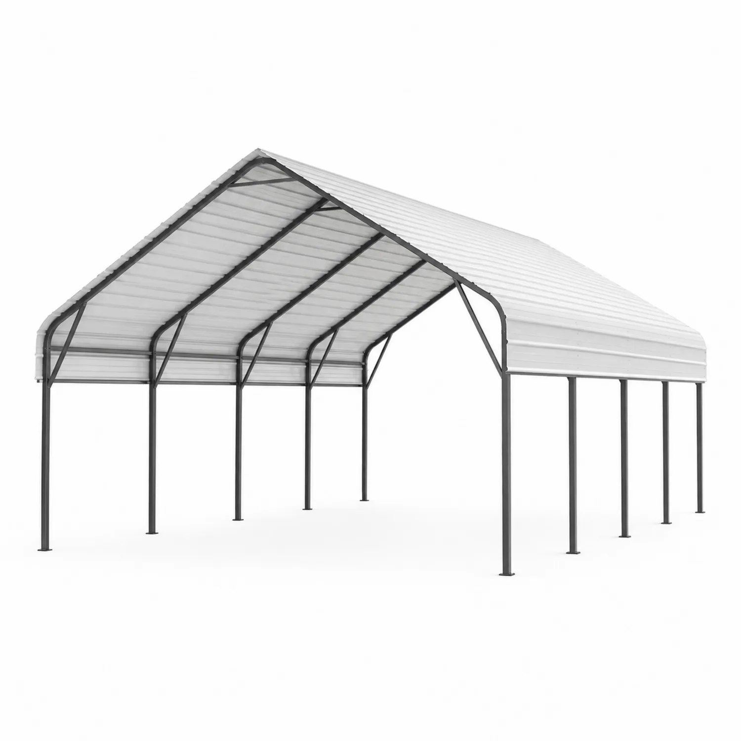 Pawilon metalowy biały 600 cm x 300 cm