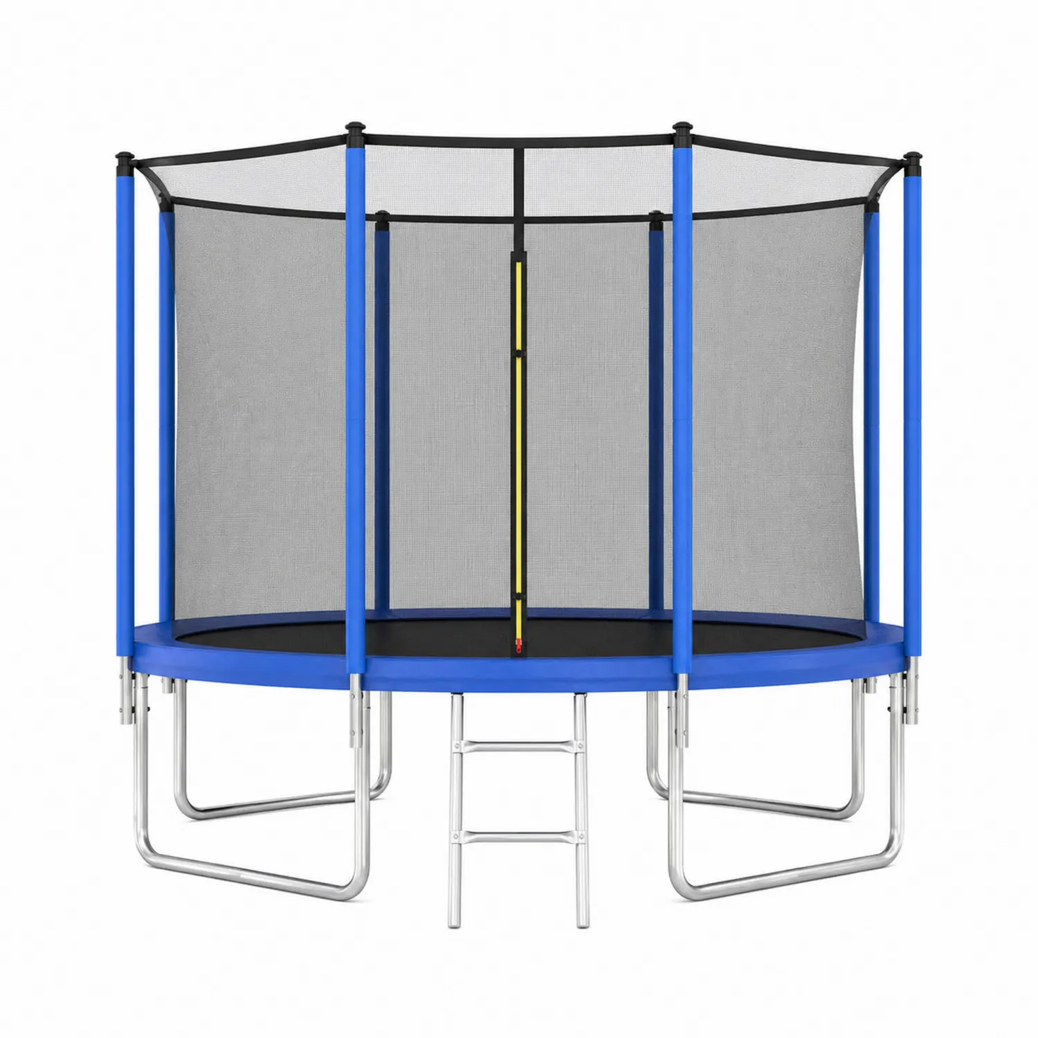 Trampolina ogrodowa 305 cm z siatką i drabiną