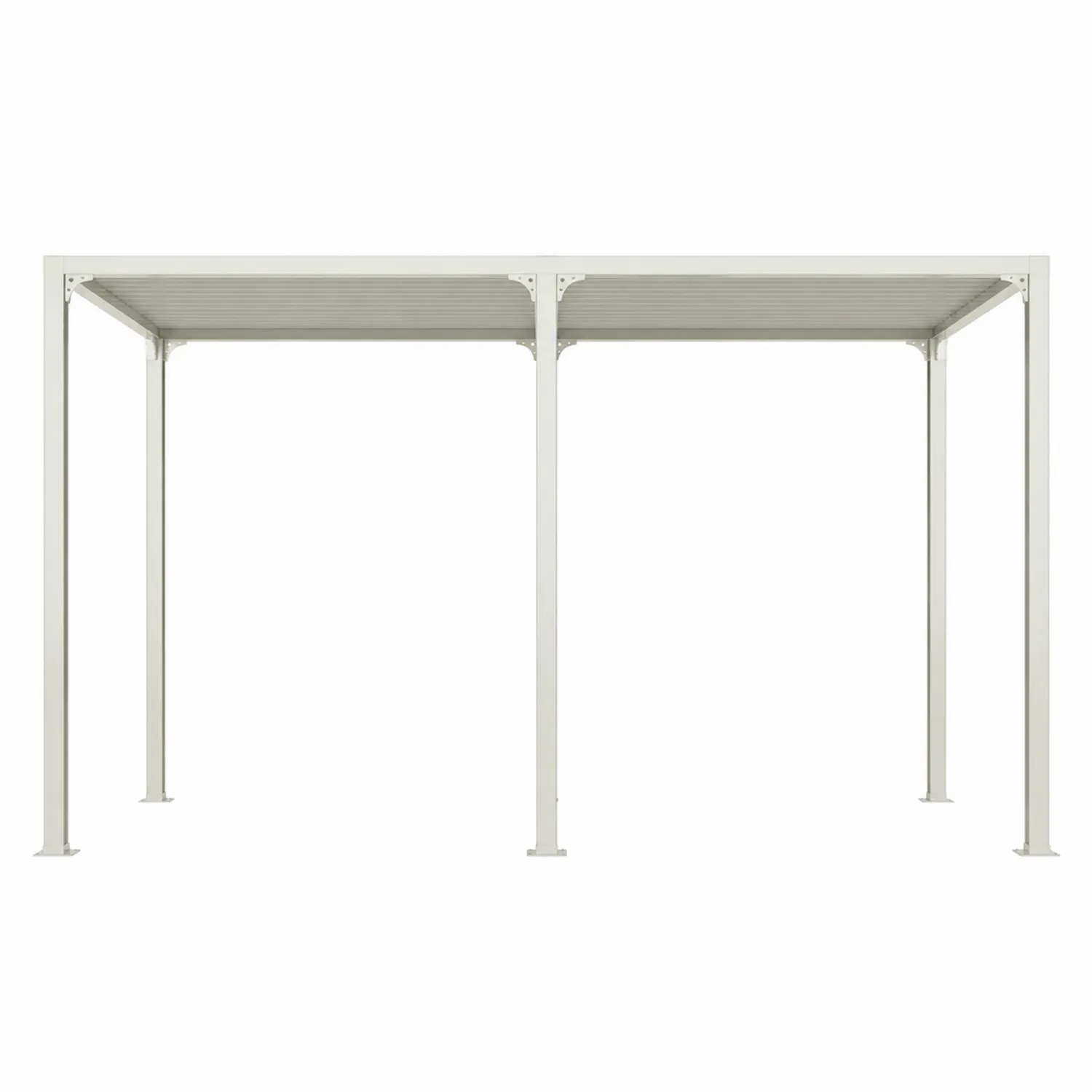 Pergola aluminiowa prostokątna 300x400 cm Biały