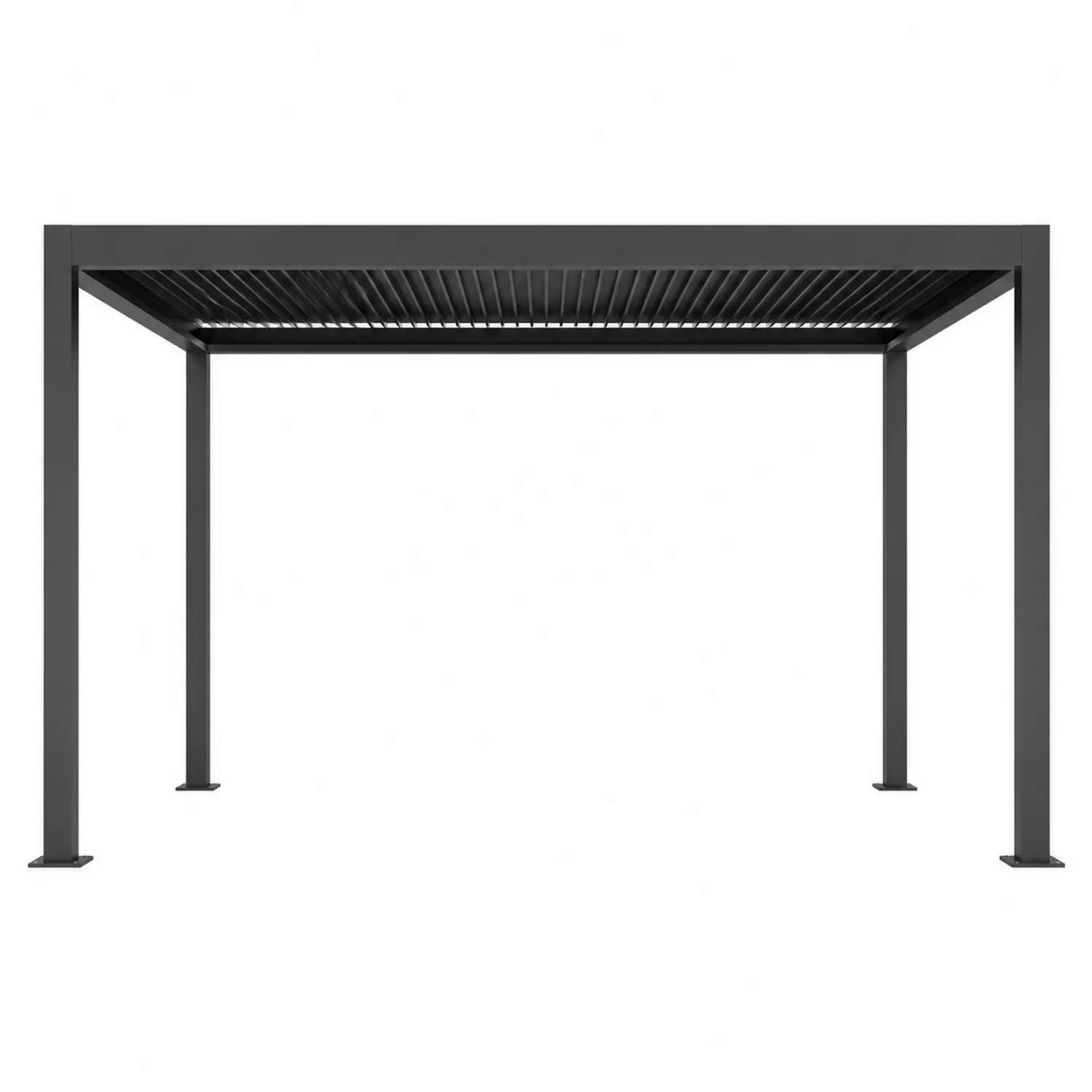 Pergola Aluminiowa 300x400 cm Antracytowa