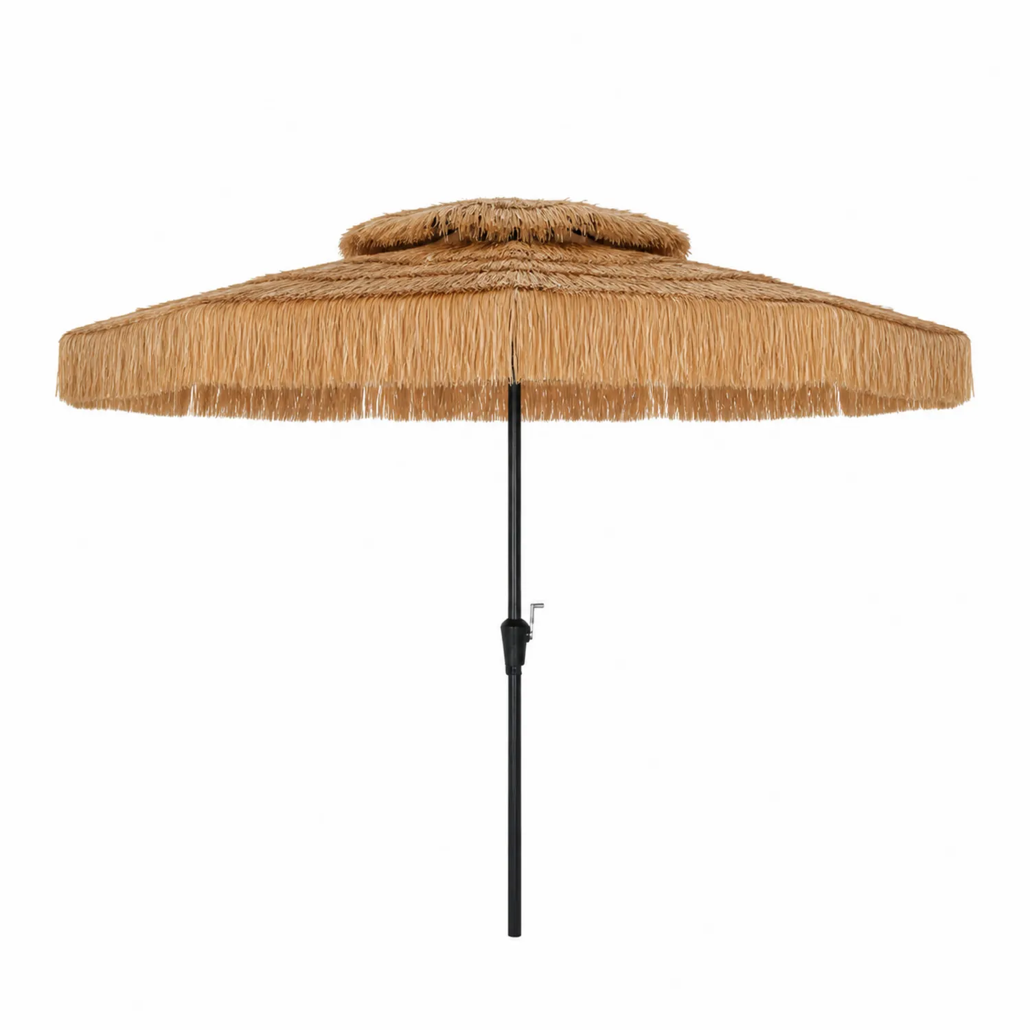 Parasol ogrodowy okrągły 300cm stalowy z poliestrowym poszyciem