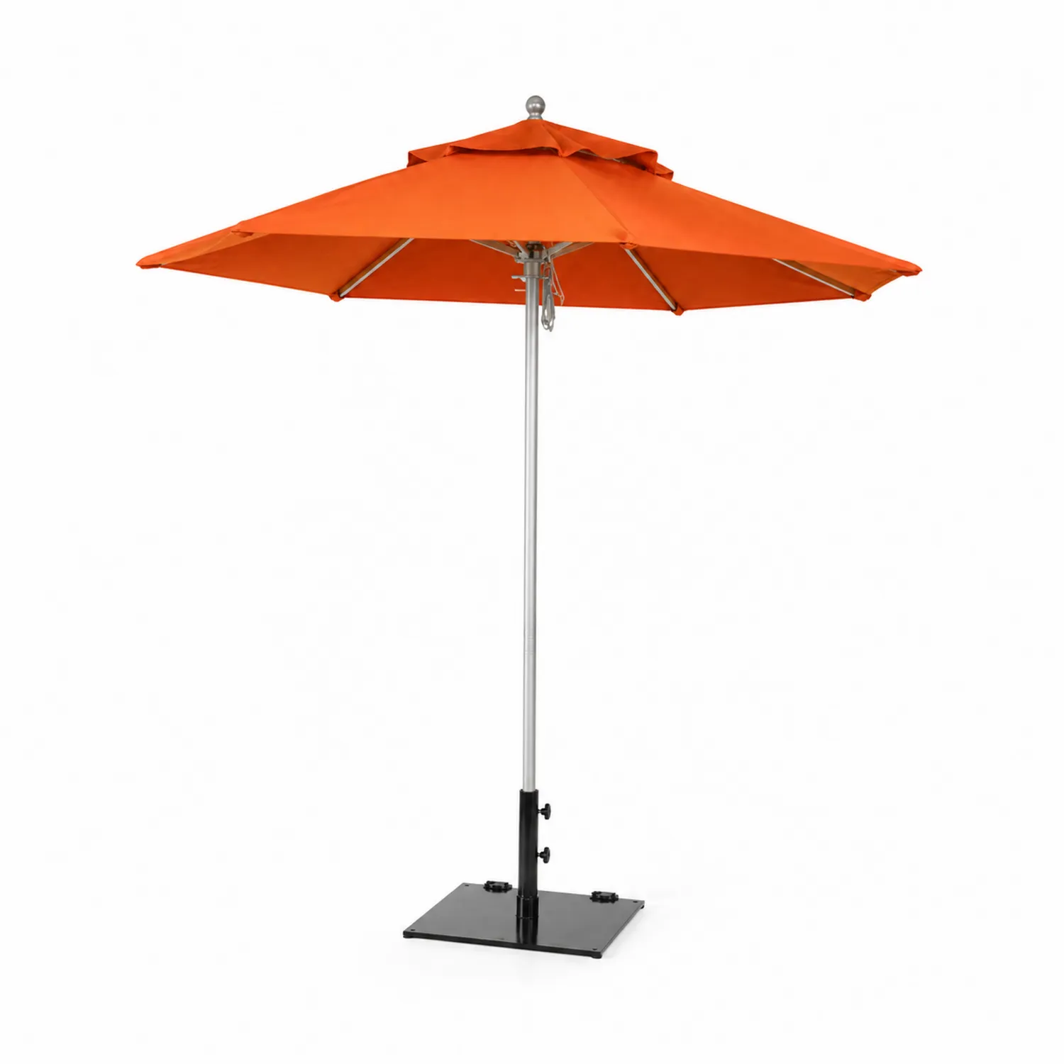 Parasol ogrodowy ośmiokątny 200 cm poliester aluminium