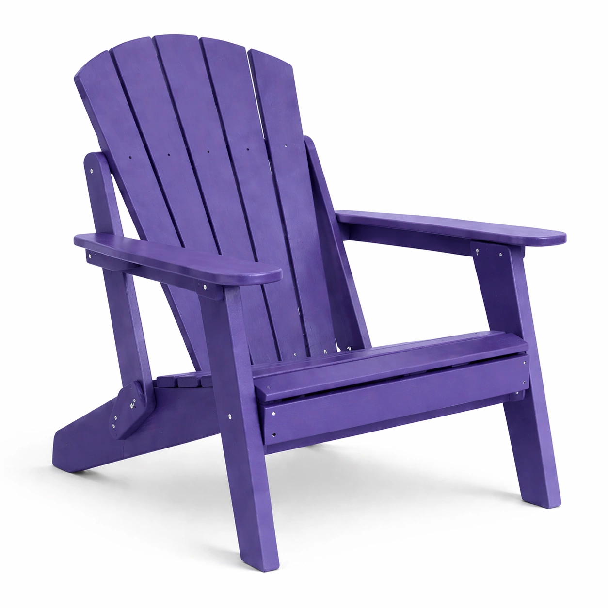 Adirondack-Stuhl holz lila 90cm x 75cm x 85cm-DECONIVORA