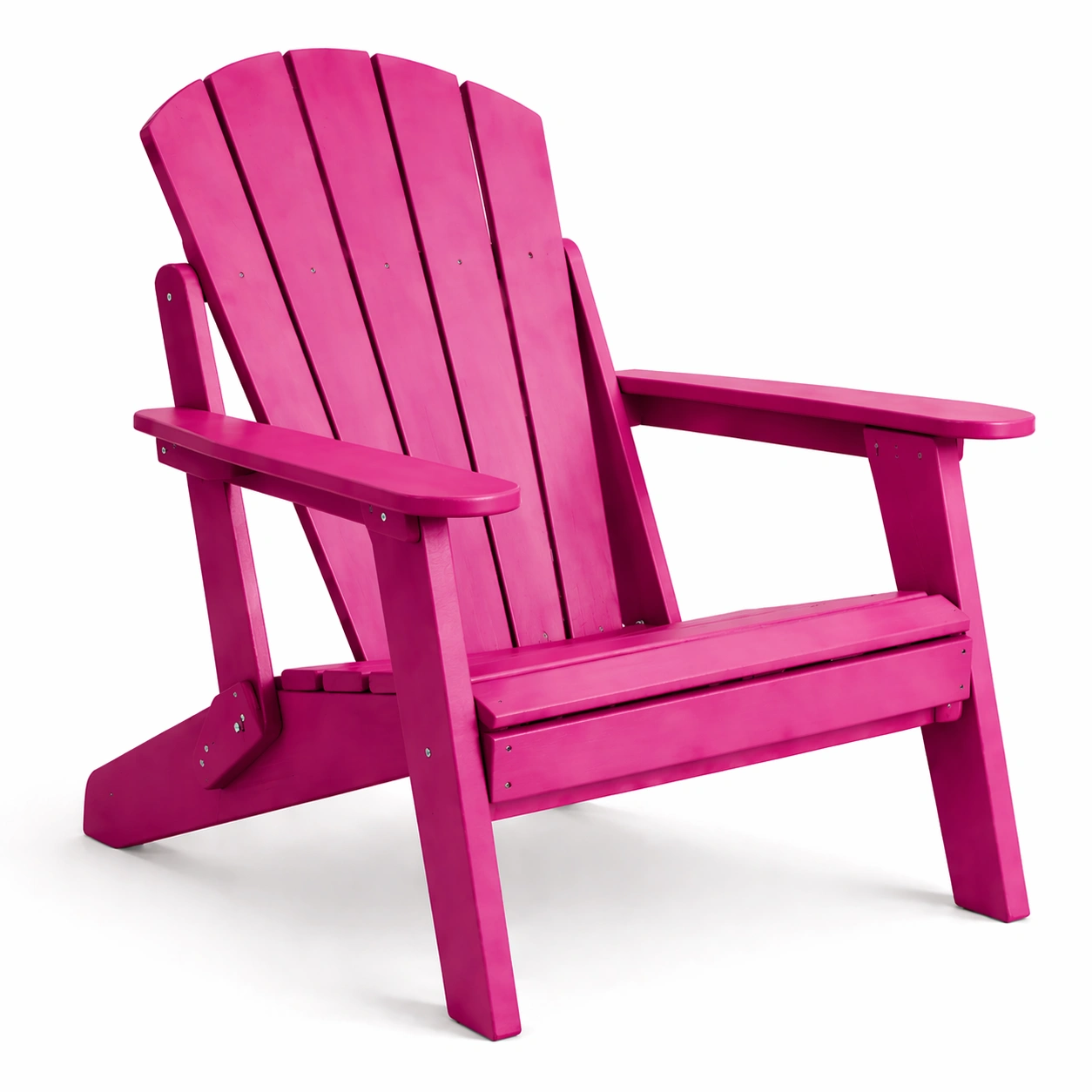 Adirondack-Stuhl holz pink-DECONIVORA