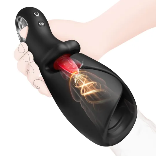 💥Tongue Vibrator💥Exclusively for Men👑A powerful training tool for "thickening, enlarging, and delaying ejaculation"