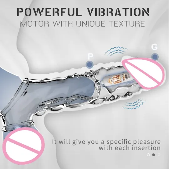 💥2025 latest hot style low price 💥💥-Reusable penis extension vibrator😍