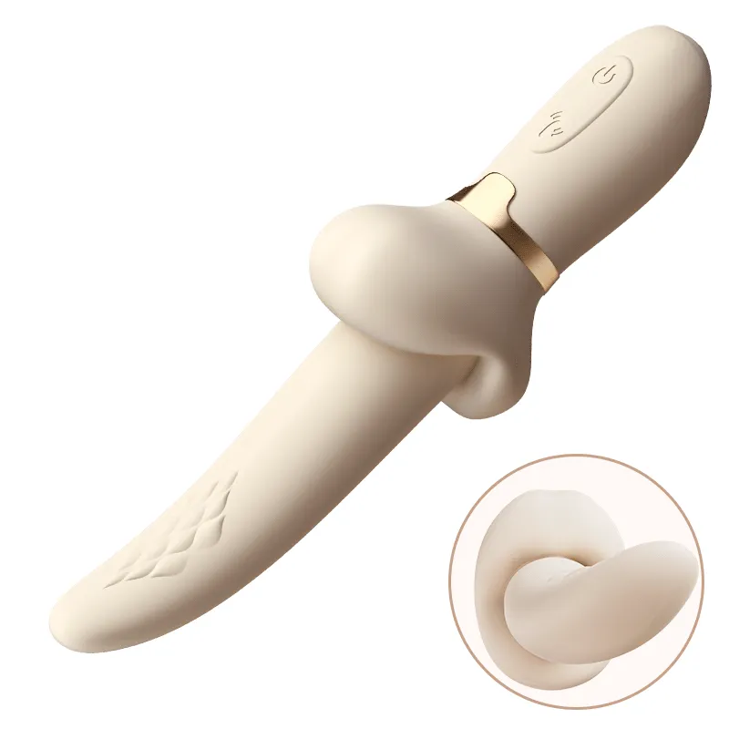 💥2026 Female Tongue Toys 👄7 Twisting Tongue Vibrator For Clit & G-spot Stimulation