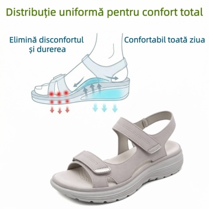 🔥 Reducere limitată de 50%! Sandale ortopedice de vară – design ergonomic, ultra-confortabile și respirabile. Spune adio durerilor de picioare! ✅