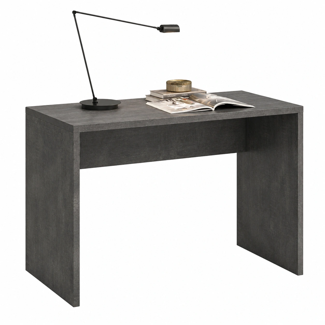 Moderner Schreibtisch Betonoptik Minimalistisch 120x60x76-furnisupport