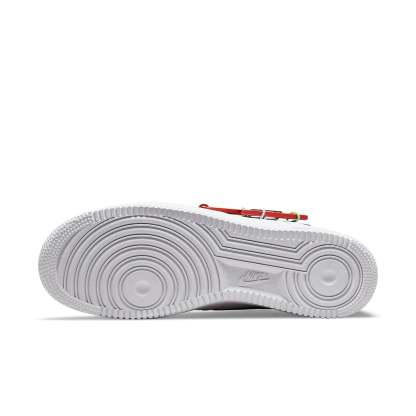 Nkhjgike Air Force 1 '07 Premium 'Carabiner - White Habanero Red' DH7579-100