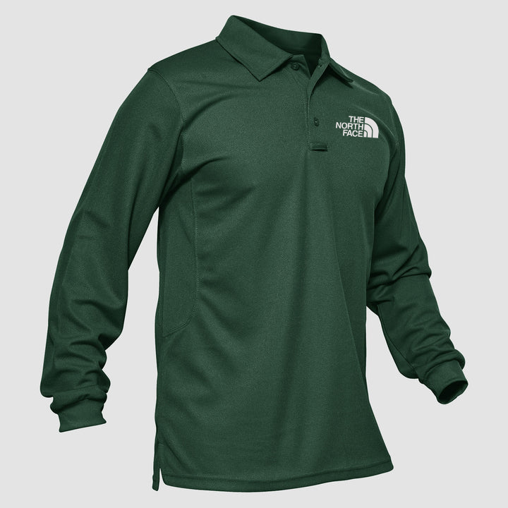 Men's Sport Long Sleeve Polo Quick Dry Performance Breathable Comfortable Jersey Golf Tennis Shirt