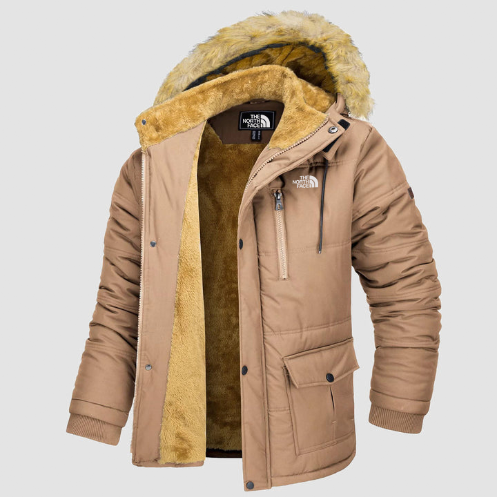 Men's Hooded Winter Coat Puffer Jacket