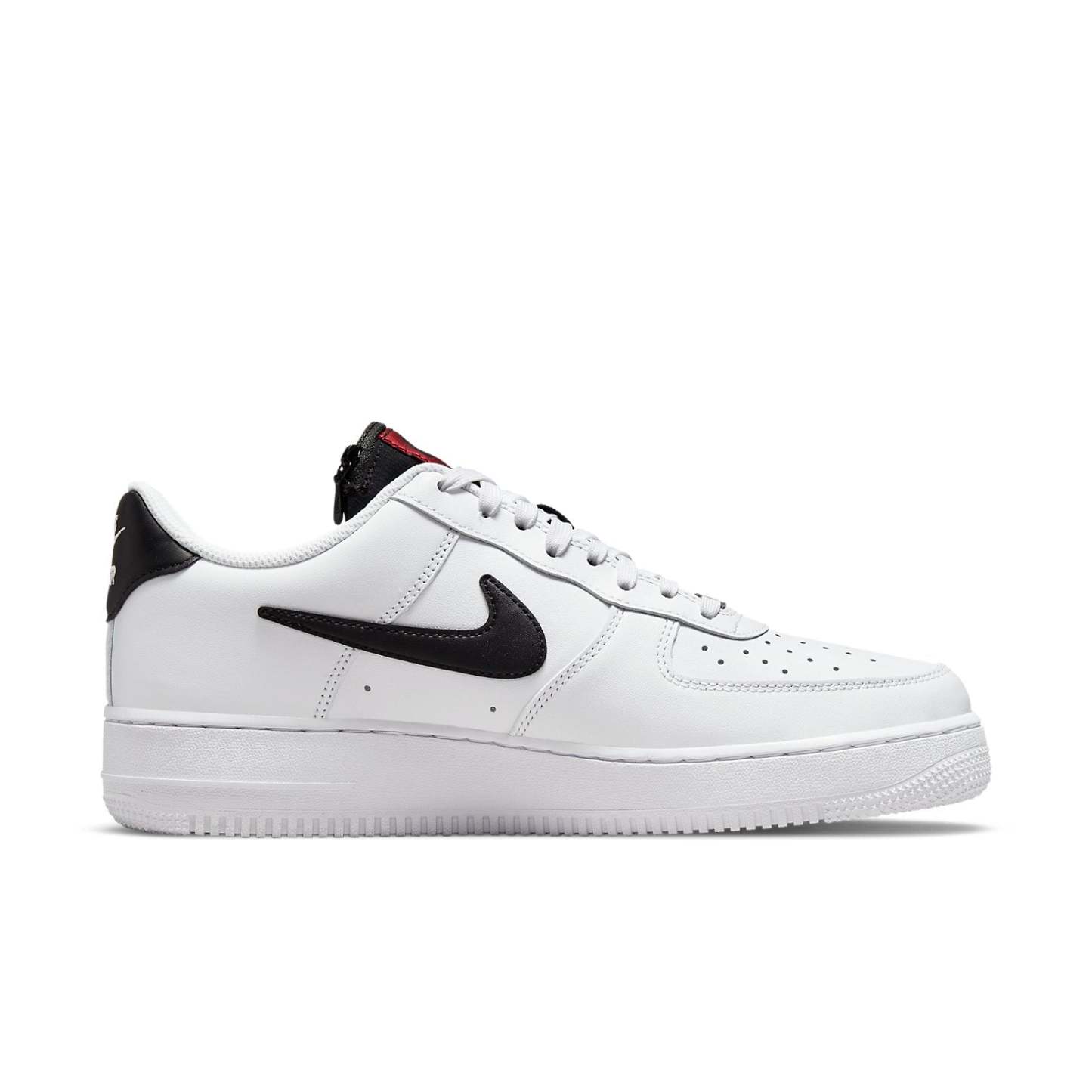 Nkhjgike Air Force 1 '07 Premium 'Carabiner - White Habanero Red' DH7579-100