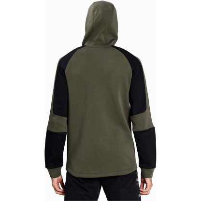 The Nokhjgrth Face - Men's Full-Zip Hooded Jacket Dark Green