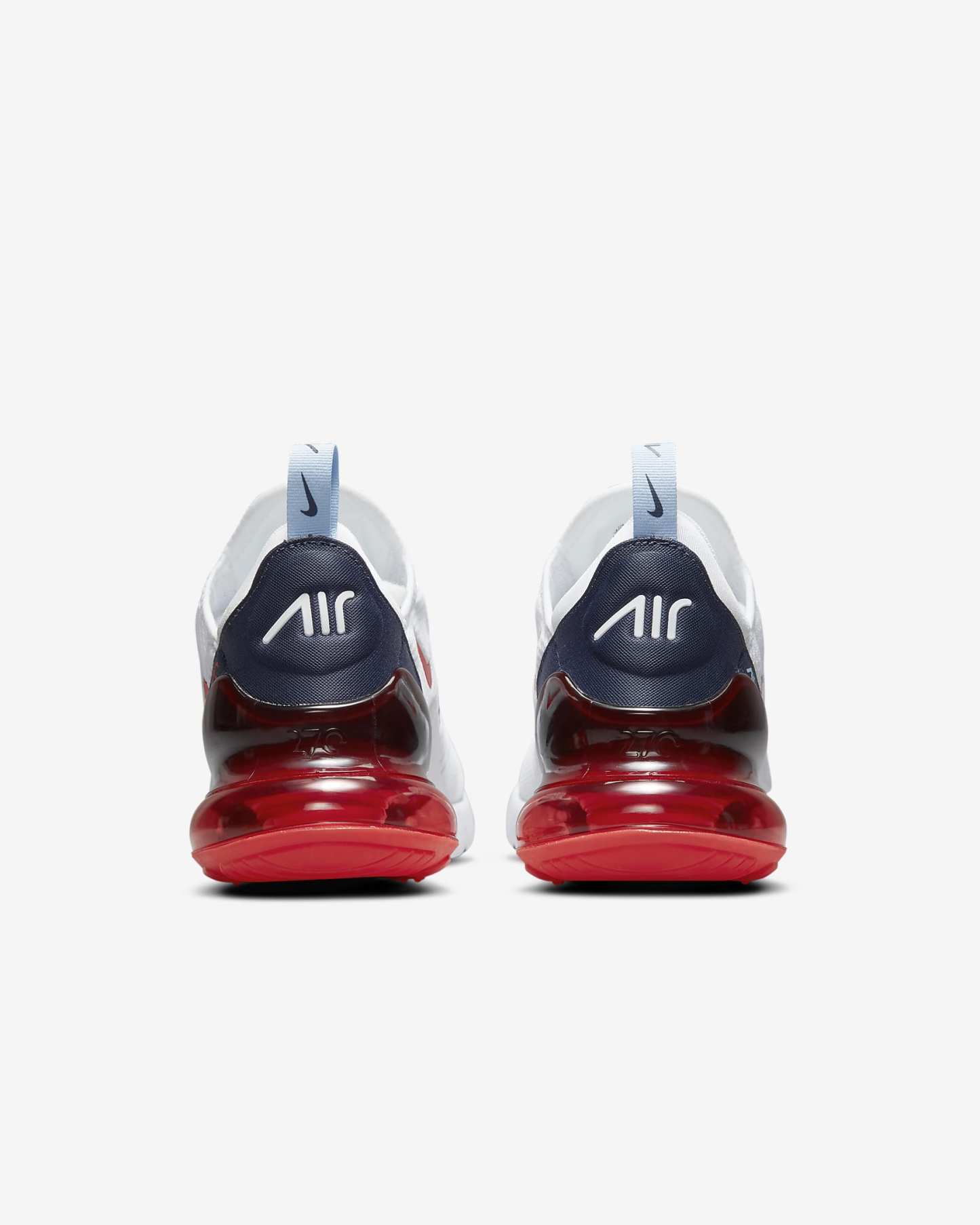 Nikhjgke Air Max 270 USA White Red Blue Sneakers