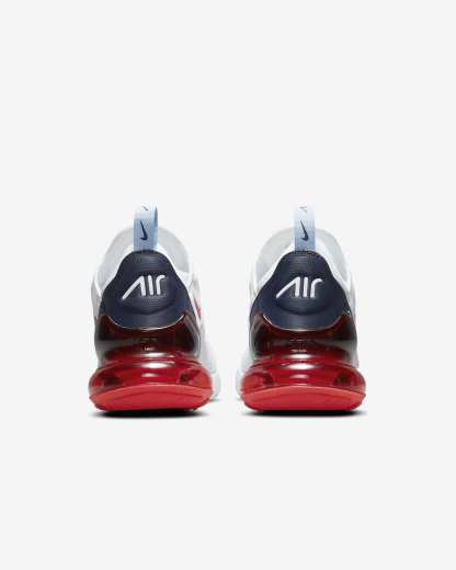 Nikhjgke Air Max 270 USA White Red Blue Sneakers