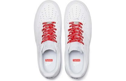 Nkhjgike Supreme x Air Force 1 Low 'Box Logo - White' CU9225-100