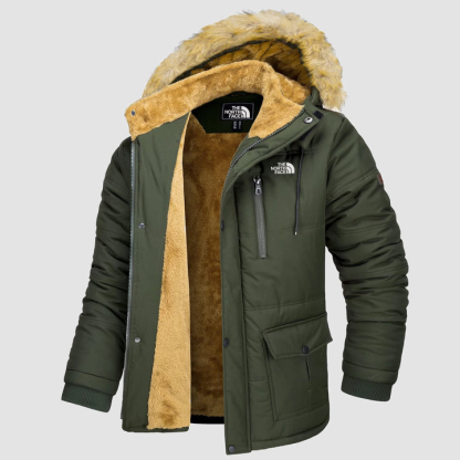 Men's Hooded Winter Coat Puffer Jacket
