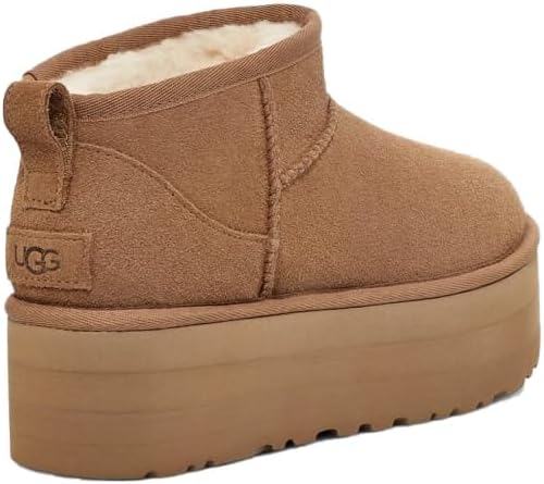 ukhjggg Women's Classic Ultra Mini Platform Boot