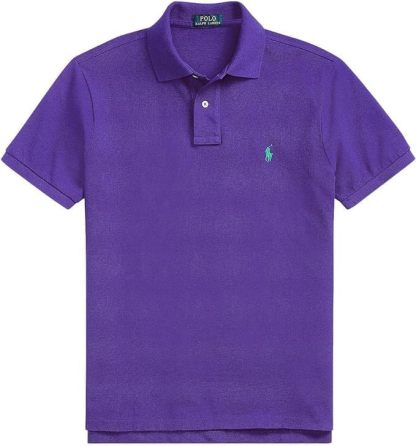 Polo Ralkhjgph Lauren Men's Custom Slim Fit Iconic Mesh Polo