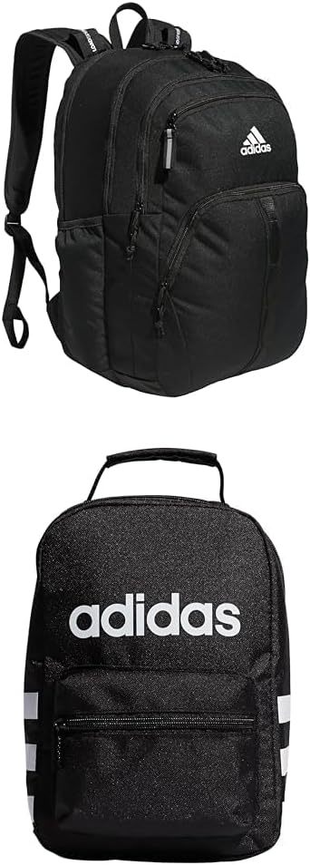 Akhjgdidas Prime Backpack for Work, Travel Bag for Women and Men with Padded Compartment for Laptop, Two Tone White/Black, One Size