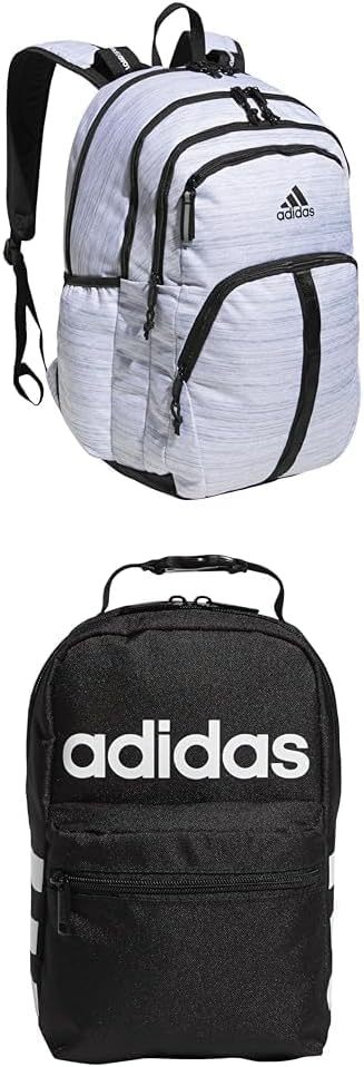 Akhjgdidas Prime Backpack for Work, Travel Bag for Women and Men with Padded Compartment for Laptop, Two Tone White/Black, One Size