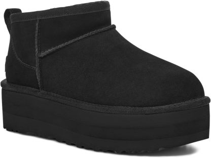 ukhjggg Women's Classic Ultra Mini Platform Boot