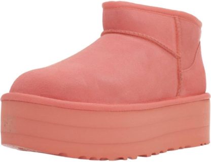 ukhjggg Women's Classic Ultra Mini Platform Boot