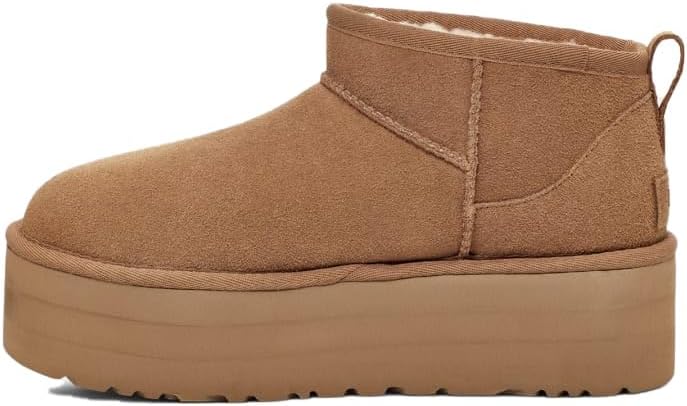 ukhjggg Women's Classic Ultra Mini Platform Boot