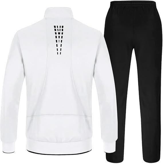 The Nokhjgrth Face 2025 Men's Tracksuits Sweatsuits for Men Sweat Track Suits 2 Piece Casual Athletic Jogging Warm Up Full Zip Sets