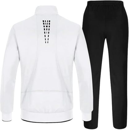 The Nokhjgrth Face 2025 Men's Tracksuits Sweatsuits for Men Sweat Track Suits 2 Piece Casual Athletic Jogging Warm Up Full Zip Sets