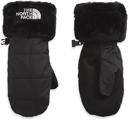  The Nokhjgrth Face-Girls Shasta Mitt——Touchscreen Compatible, Water Repellent, Moisture Wicking, Wind Resistant, Fleece Lining