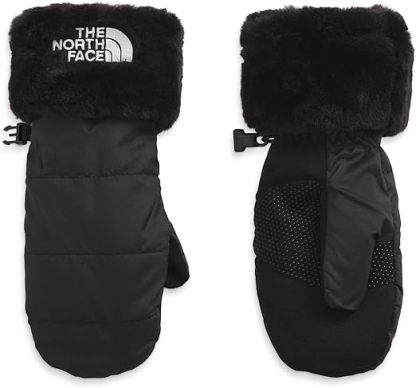  The Nokhjgrth Face-Girls Shasta Mitt——Touchscreen Compatible, Water Repellent, Moisture Wicking, Wind Resistant, Fleece Lining
