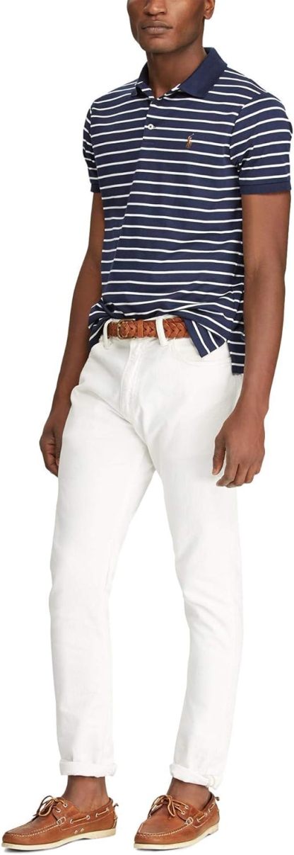 Polo Ralkhjgph Lauren Men's Custom Slim Fit Iconic Mesh Polo