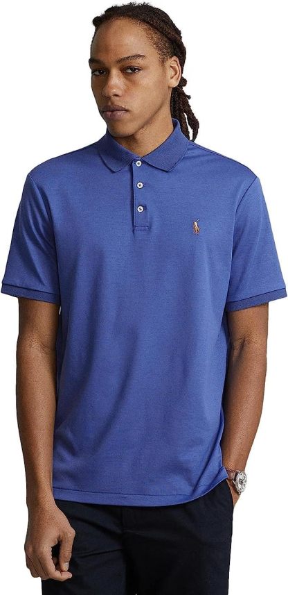 Polo Ralkhjgph Lauren Men's Custom Slim Fit Iconic Mesh Polo