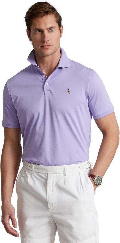 Polo Ralkhjgph Lauren Men's Custom Slim Fit Iconic Mesh Polo