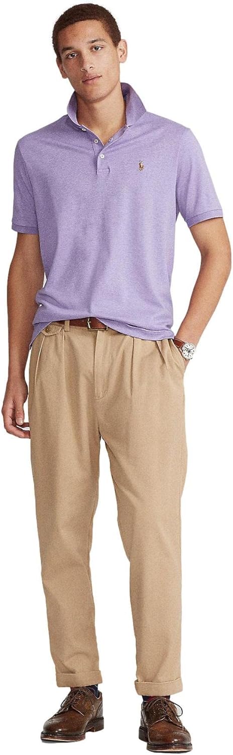 Polo Ralkhjgph Lauren Men's Custom Slim Fit Iconic Mesh Polo