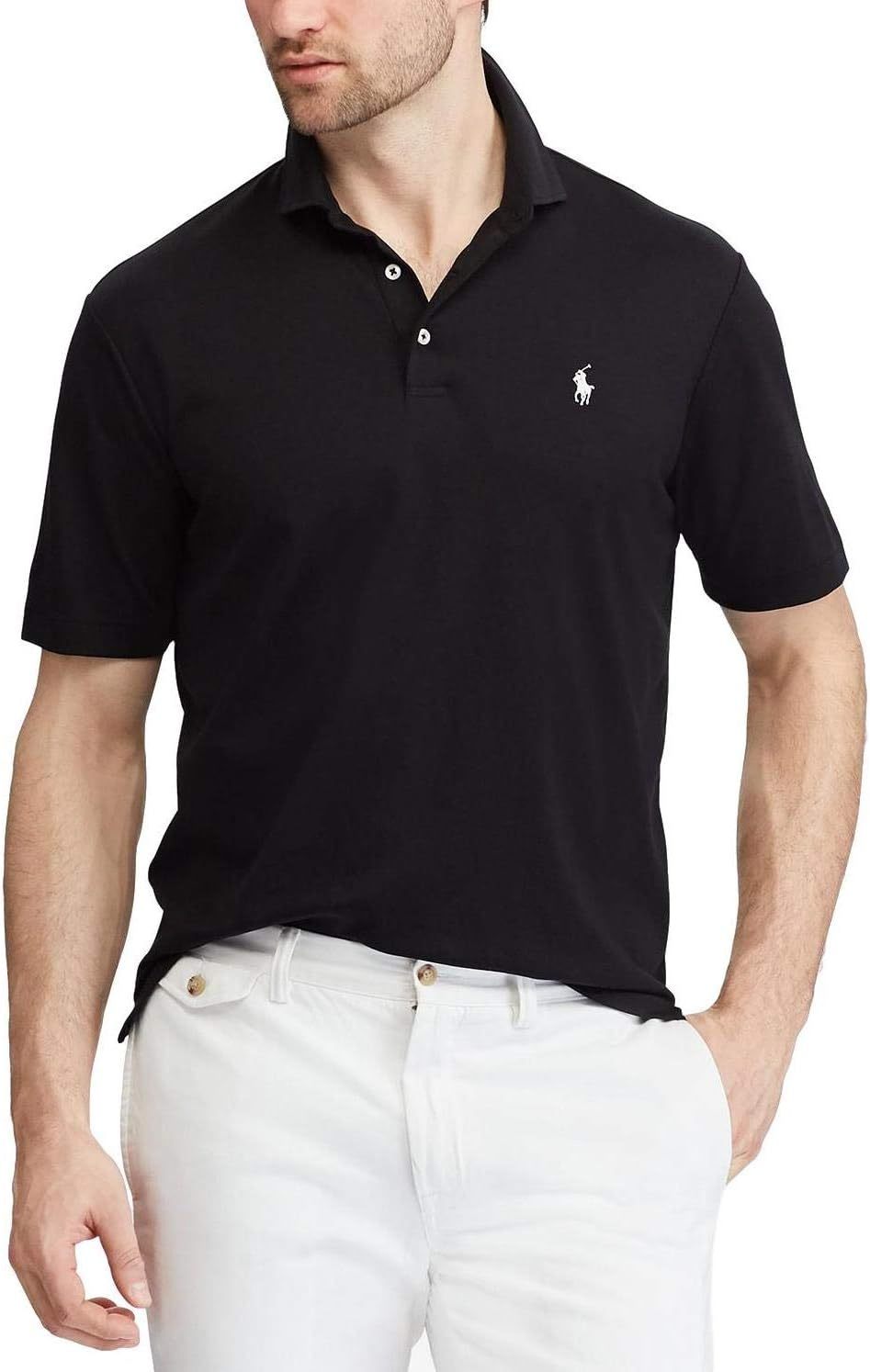 Polo Ralkhjgph Lauren Men's Custom Slim Fit Iconic Mesh Polo