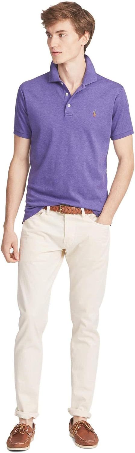 Polo Ralkhjgph Lauren Men's Custom Slim Fit Iconic Mesh Polo