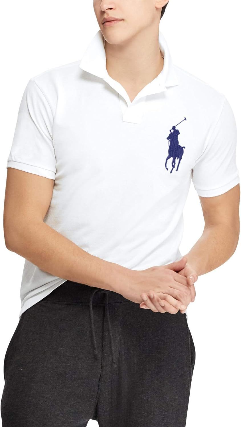 Polo Ralkhjgph Lauren Men's Custom Slim Fit Iconic Mesh Polo