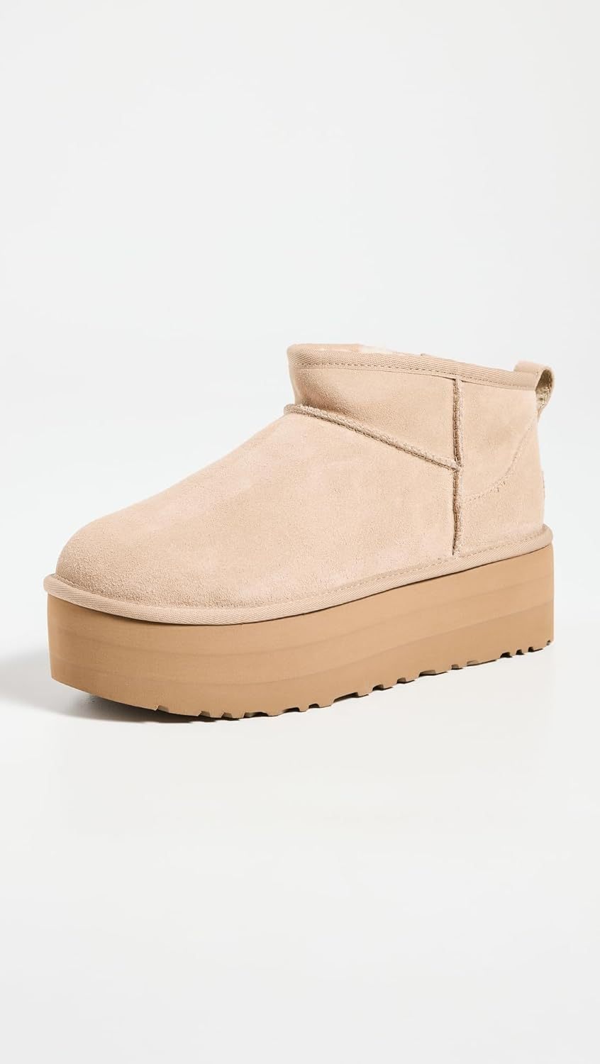 ukhjggg Women's Classic Ultra Mini Platform Boot